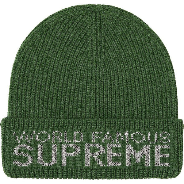 Supreme World Famous Beanie Red - FW20BN30 - New