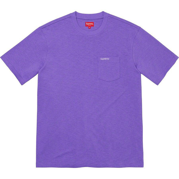 Buy Supreme S/S Pocket Tee (Purple) Online - Waves Never Die