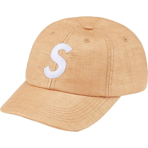 Buy Supreme Raffia S Logo 6-Panel (Natural) Online - Waves Au