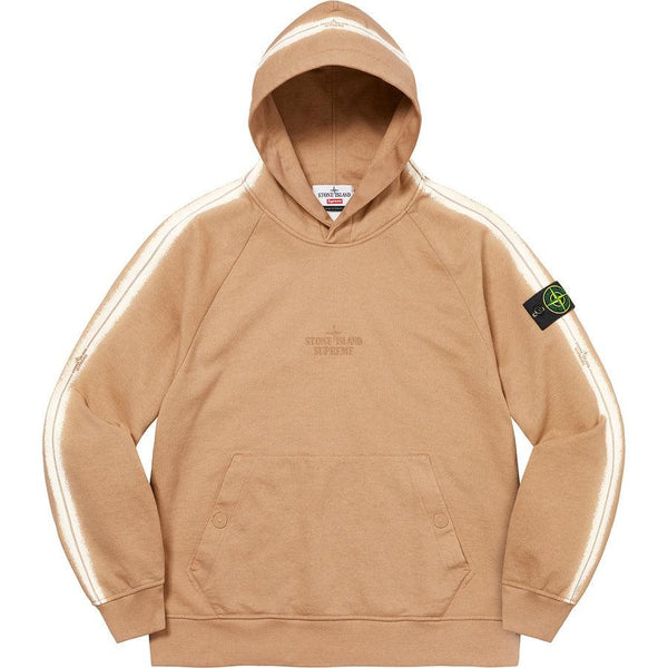 Buy Supreme Cropped Panels Hooded Sweatshirt (Brown) Online - Waves Never  Die