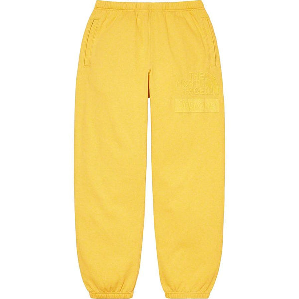 Supreme TNF Pigment  Sweatpant Yellow XL