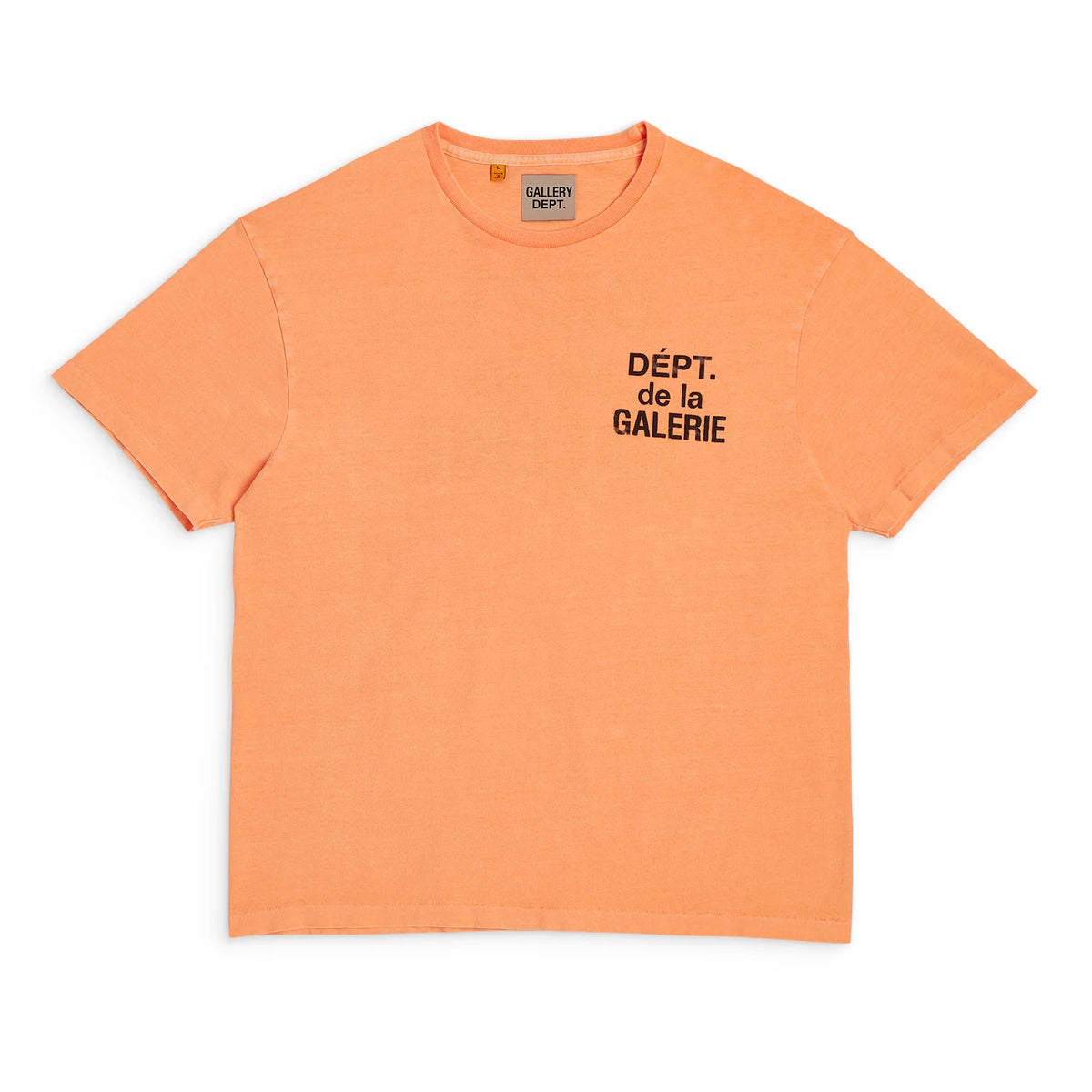 Gallery Dept. French T-Shirt &#39;Orange&#39;