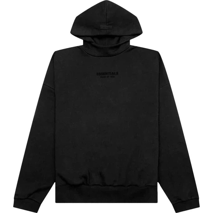 Fear of God Essentials ‘Jet Black - Small Logo’ Hoodie