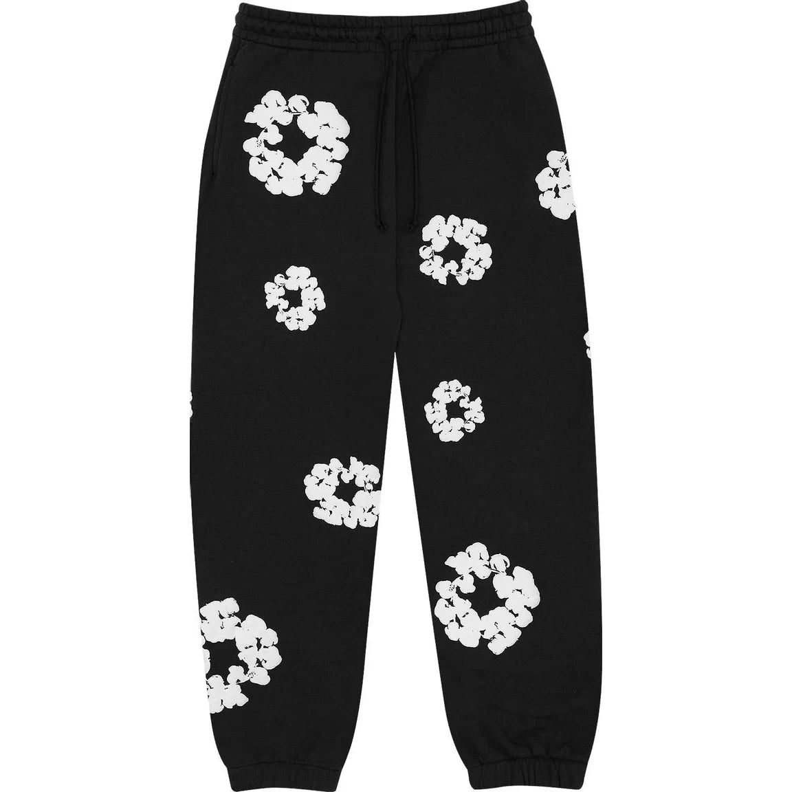 Denim Tears The Cotton Wreath Sweatpants &#39;Black&#39;