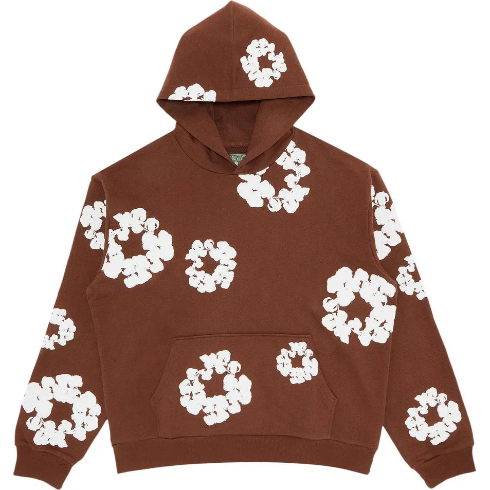 Denim Tears The Cotton Wreath Sweatshirt &#39;Brown&#39;