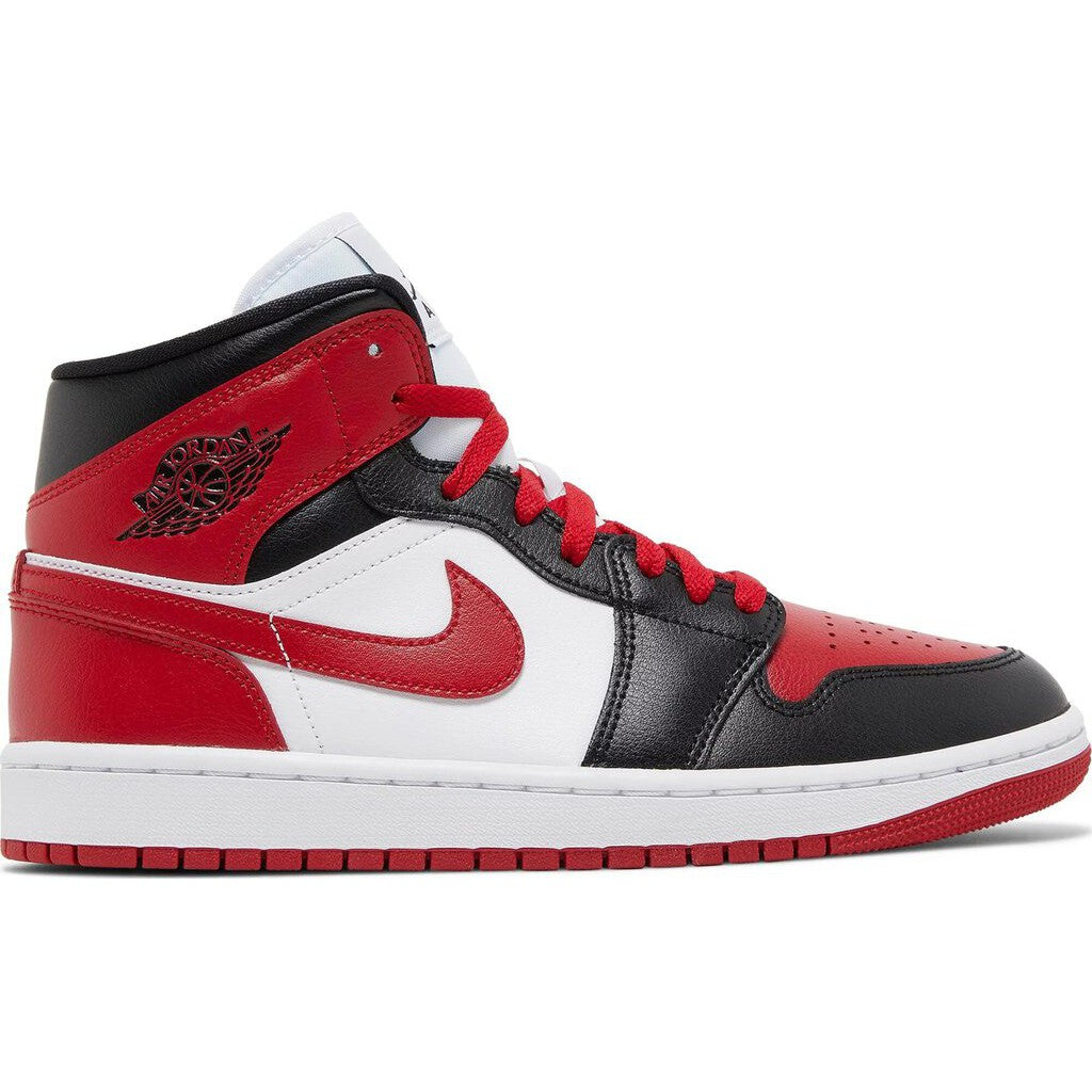 Nike Air Jordan 1 Mid &#39;Alternate Bred Toe&#39; W