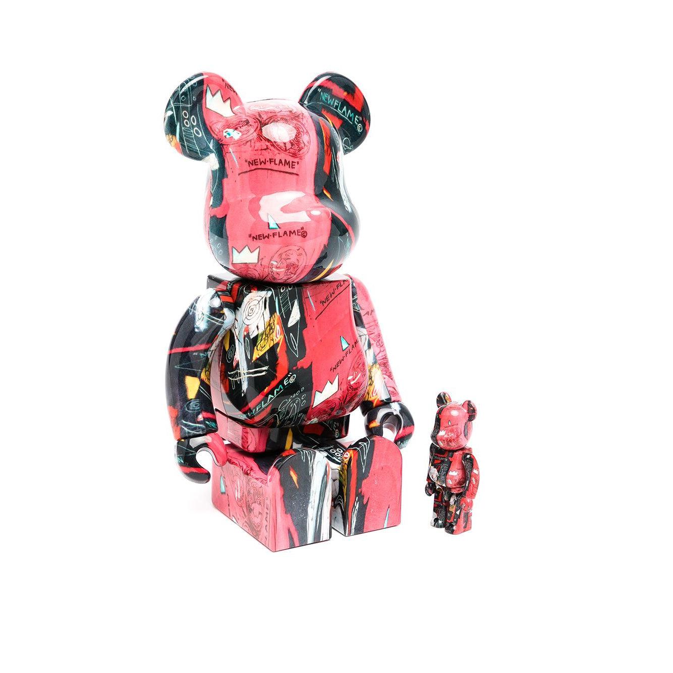 BE@RBRICK Andy Warhol x Jean-Michel Basquiat 400% 100% | Waves Never Die | Medicom | Toy