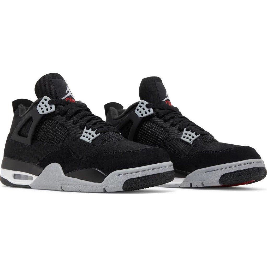 Nike Air Jordan 4 &#39;Black Canvas&#39; M