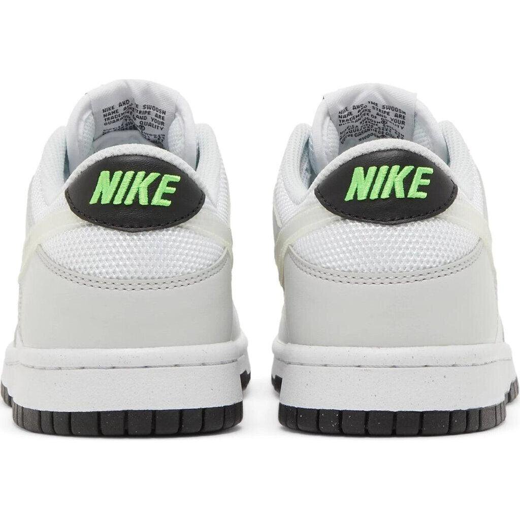 Nike Dunk Low Glitch &#39;Swoosh White Grey&#39; GS