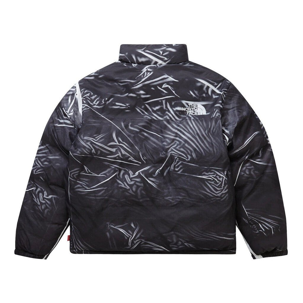 Supreme x The North Face Printed Nuptse Trompe L&#39;oeil Jacket &#39;Black