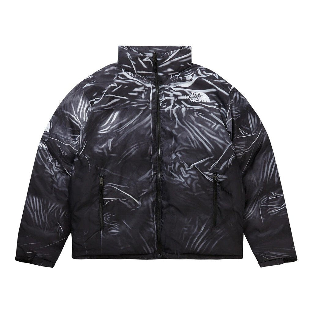 Supreme x The North Face Printed Nuptse Trompe L&#39;oeil Jacket &#39;Black