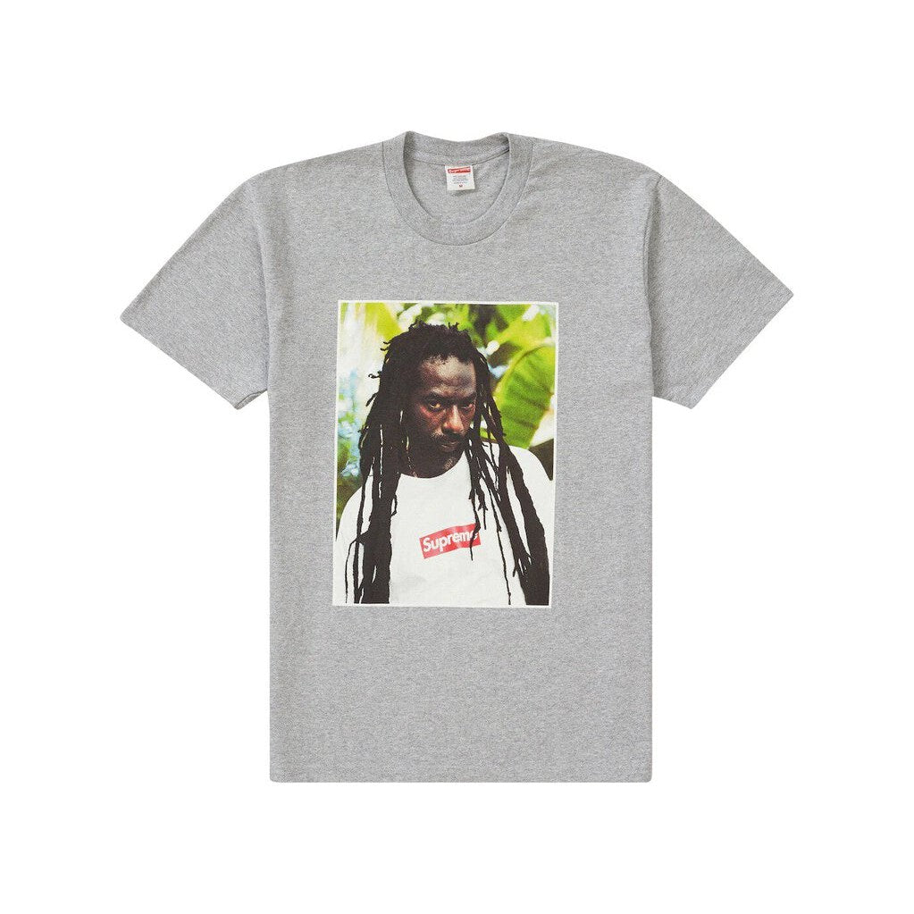 Supreme Buju Banton T-Shirt &#39;Grey&#39;