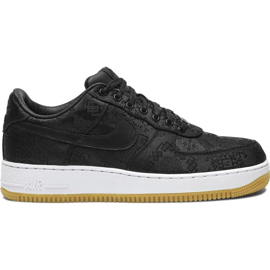 Fragment Design x CLOT x Nike Air Force 1 &#39;Black Silk&#39; M