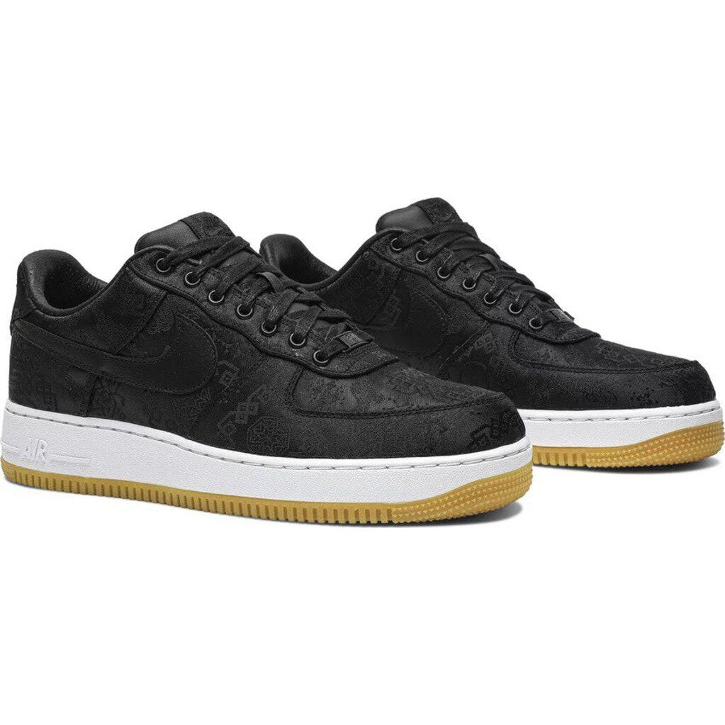 Fragment Design x CLOT x Nike Air Force 1 &#39;Black Silk&#39; M