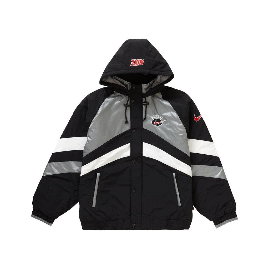 Supreme x Nike Hooded Sport Jacket &#39;Silver&#39;