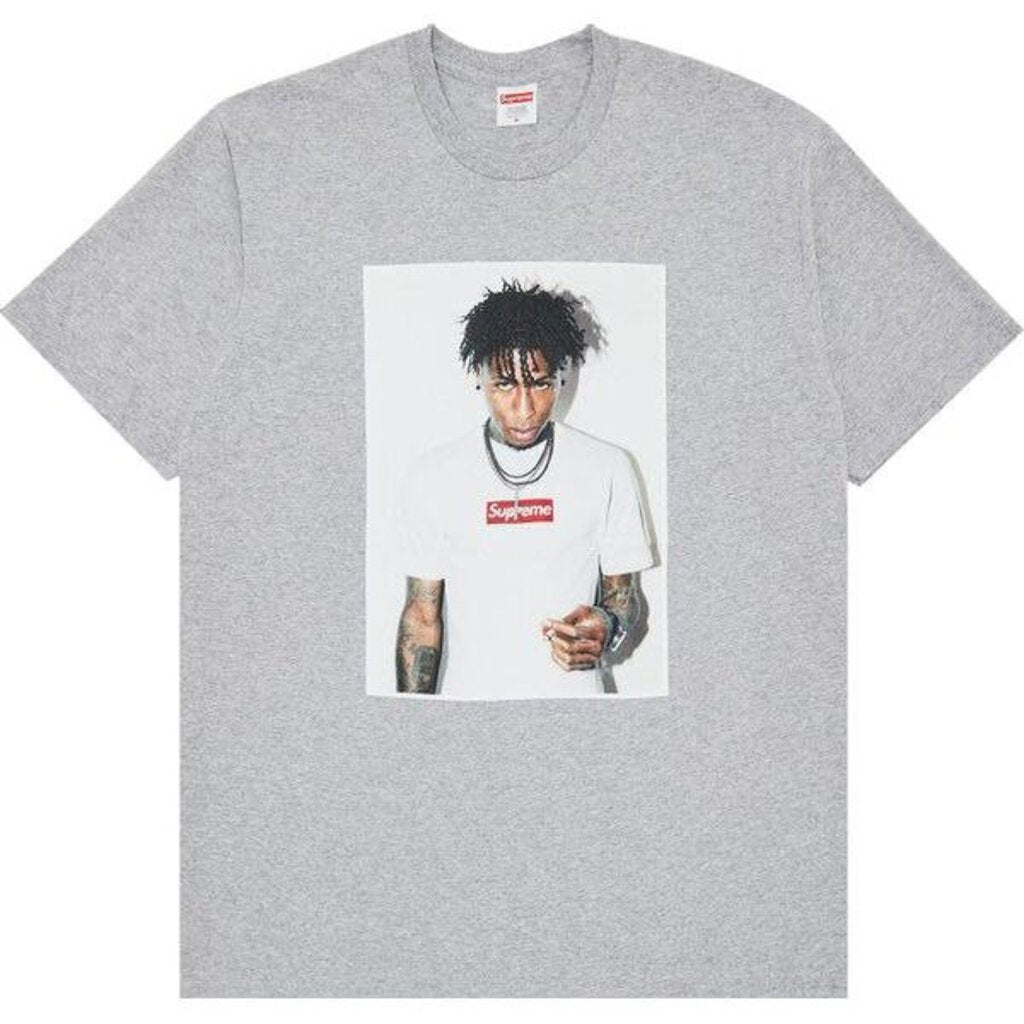 Supreme NBA Youngboy &#39;Heather Grey&#39; T-Shirt