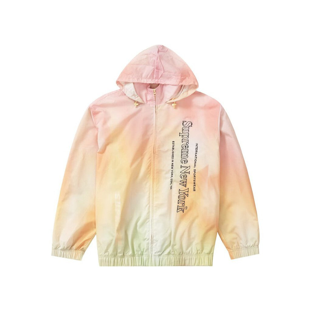 Supreme Side Logo Track Jacket &#39;Yellow Gradient&#39;