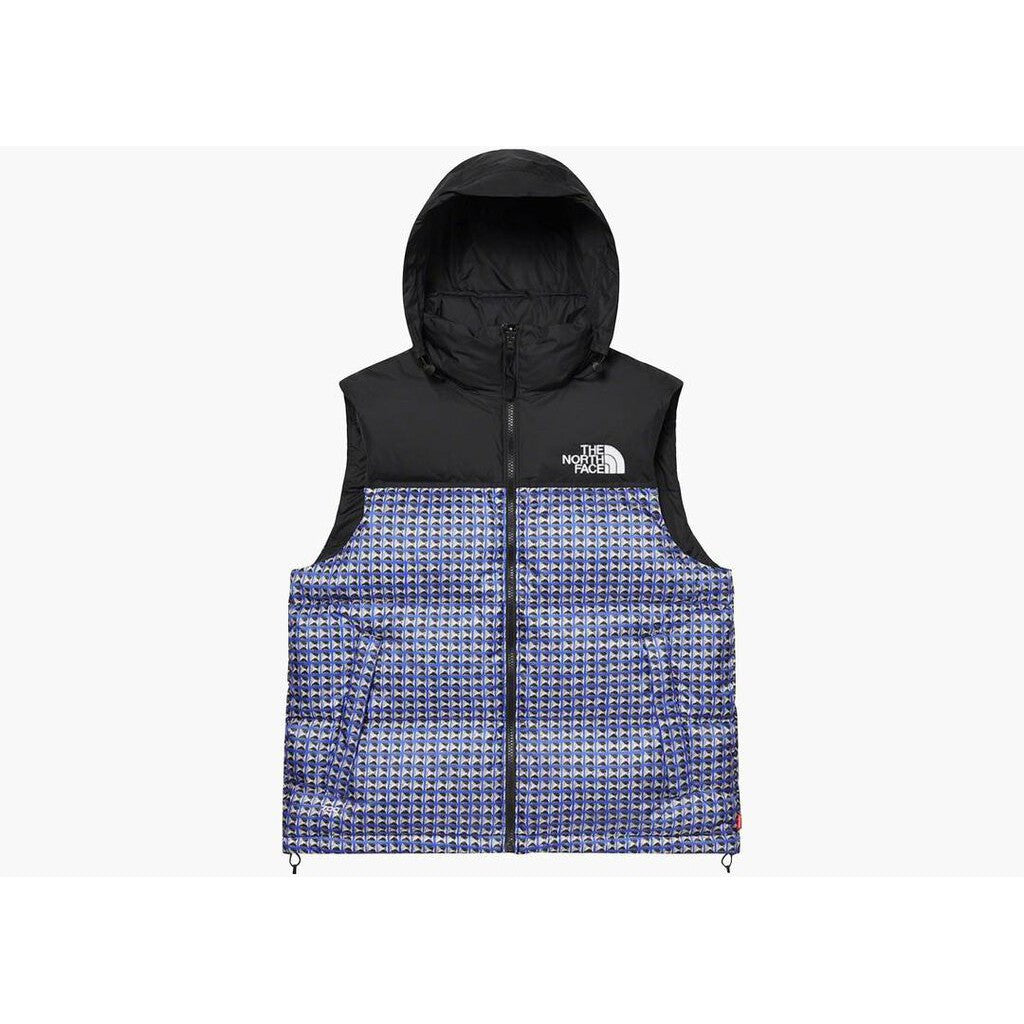 Supreme The North Face Studded Nuptse Vest &#39;Royal Blue&#39;