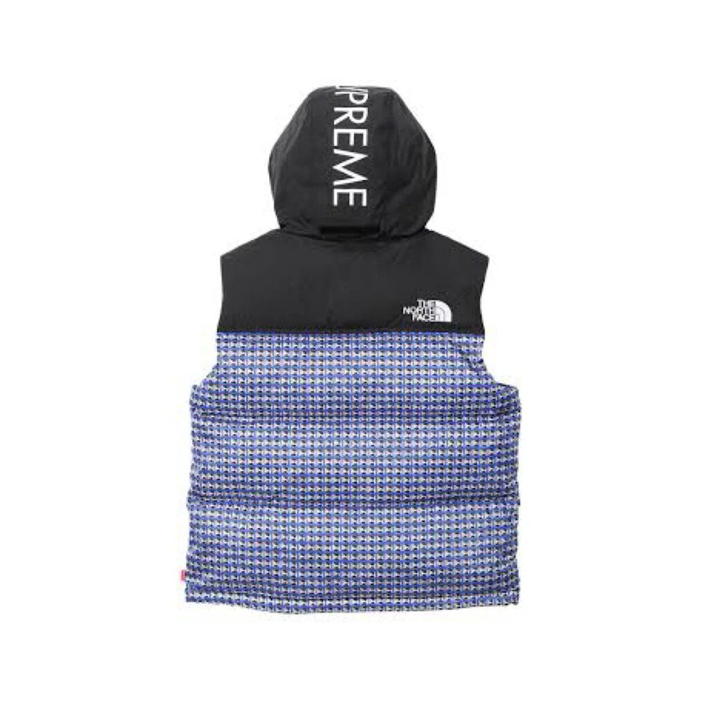 Supreme The North Face Studded Nuptse Vest &#39;Royal Blue&#39;