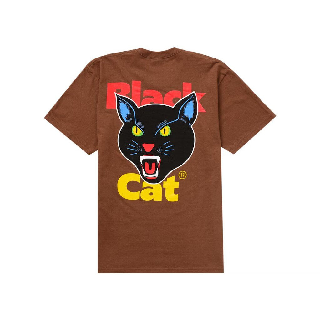 Supreme Black Cat SS24 T-Shirt &#39;Brown&#39;