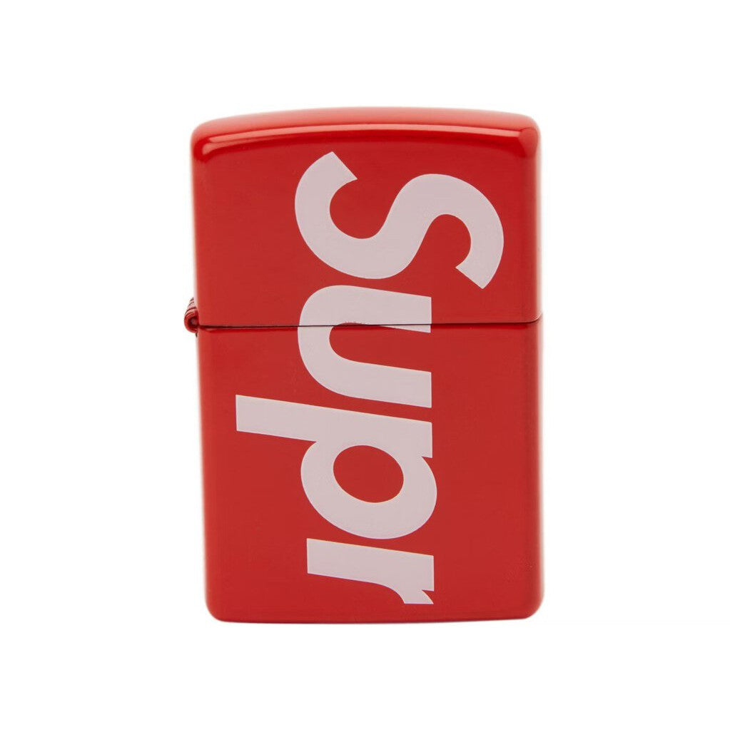 Supreme Logo Zippo Lighter &#39;Red&#39;