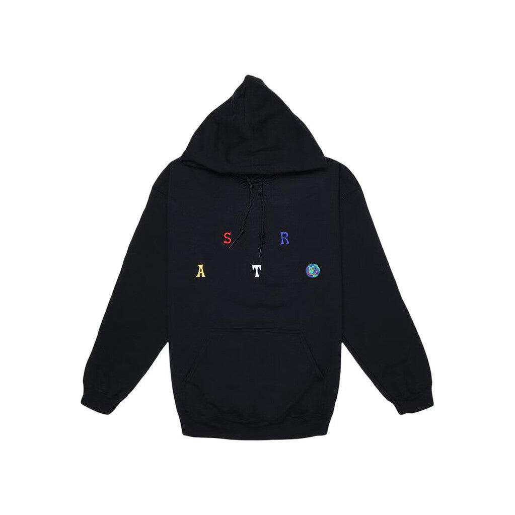 Travis Scott Astroworld Scattered Hoodie &#39;Black&#39;