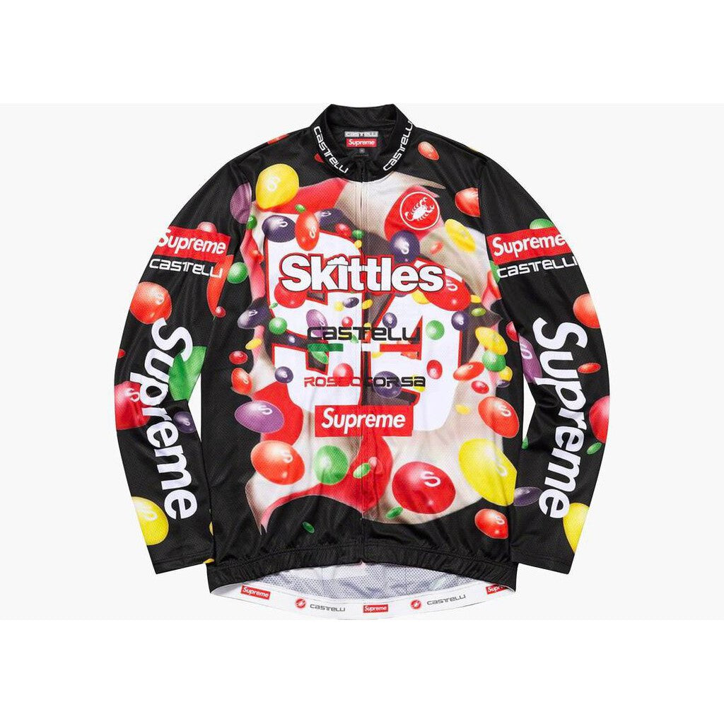 Supreme Skittles Castelli L/S Cycling Jersey &#39;Multi&#39;