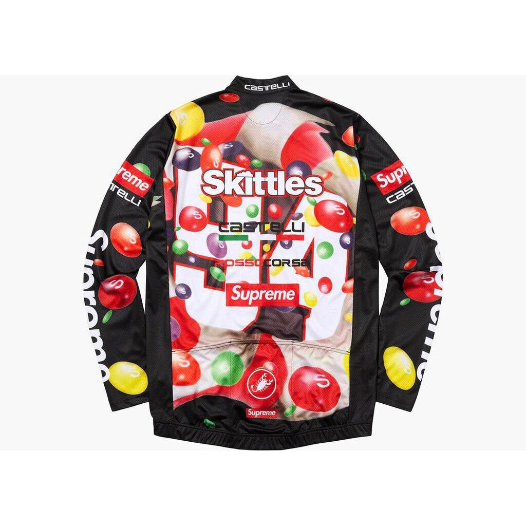 Supreme Skittles Castelli L/S Cycling Jersey &#39;Multi&#39;