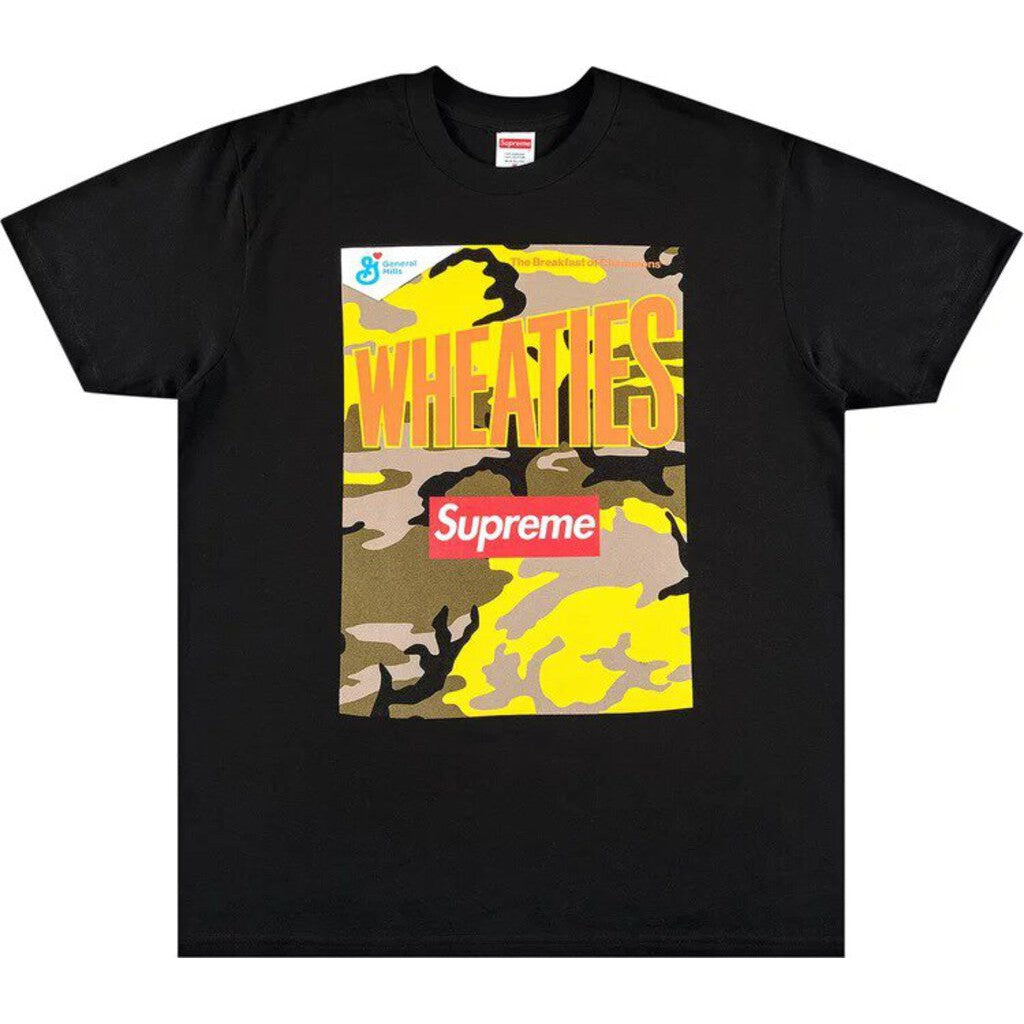 Supreme Wheaties T-Shirt &#39;Black&#39;