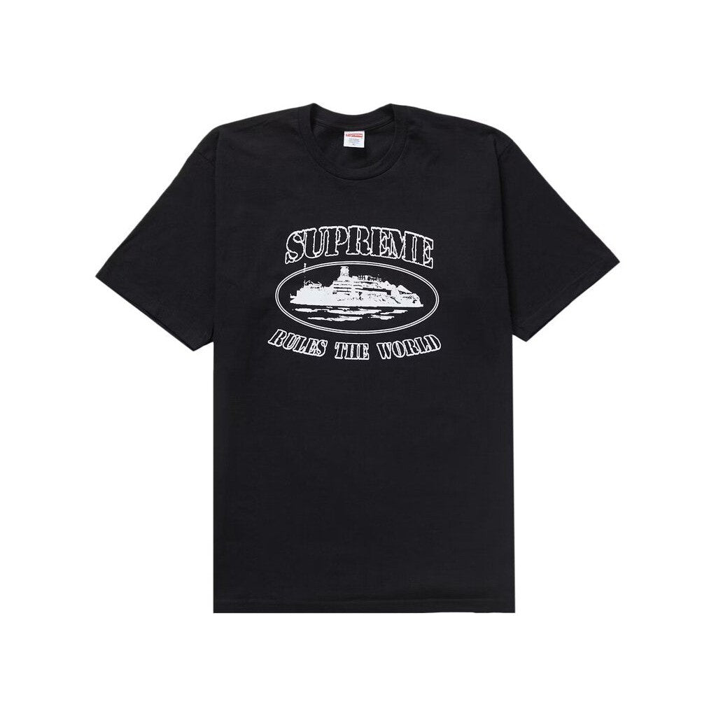 Supreme Corteiz Rules The World T-Shirt &#39;Black&#39;