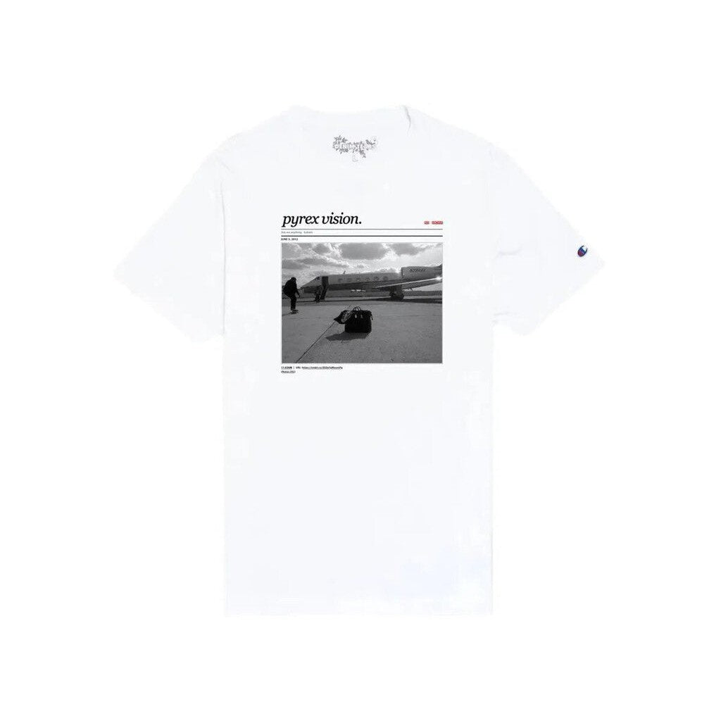 MCA Virgil Abloh Pyrex Vision Tumblr T-Shirt &#39;White&#39;