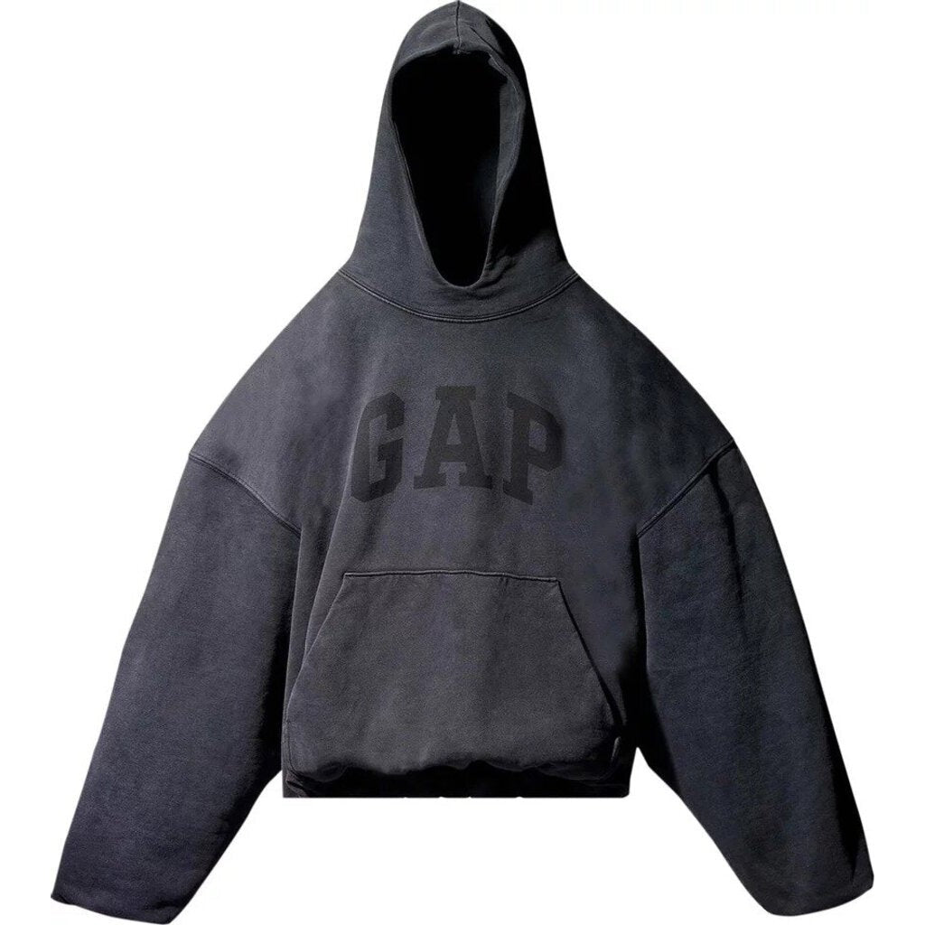 Yeezy Gap Engineered by Balenciaga Dove Hoodie &#39;Washed Black&#39;