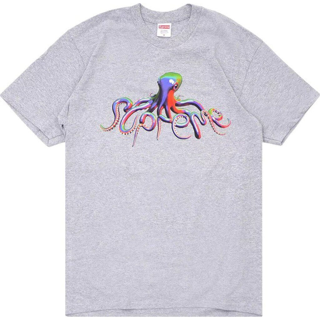 Supreme Tentacles T-Shirt &#39;Grey&#39;