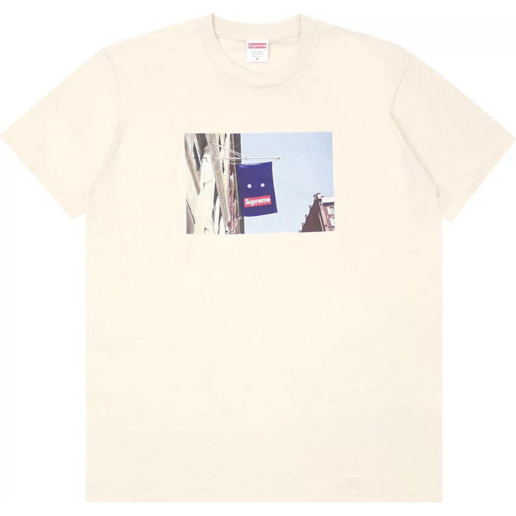 Supreme Banner T-Shirt &#39;Natural&#39;