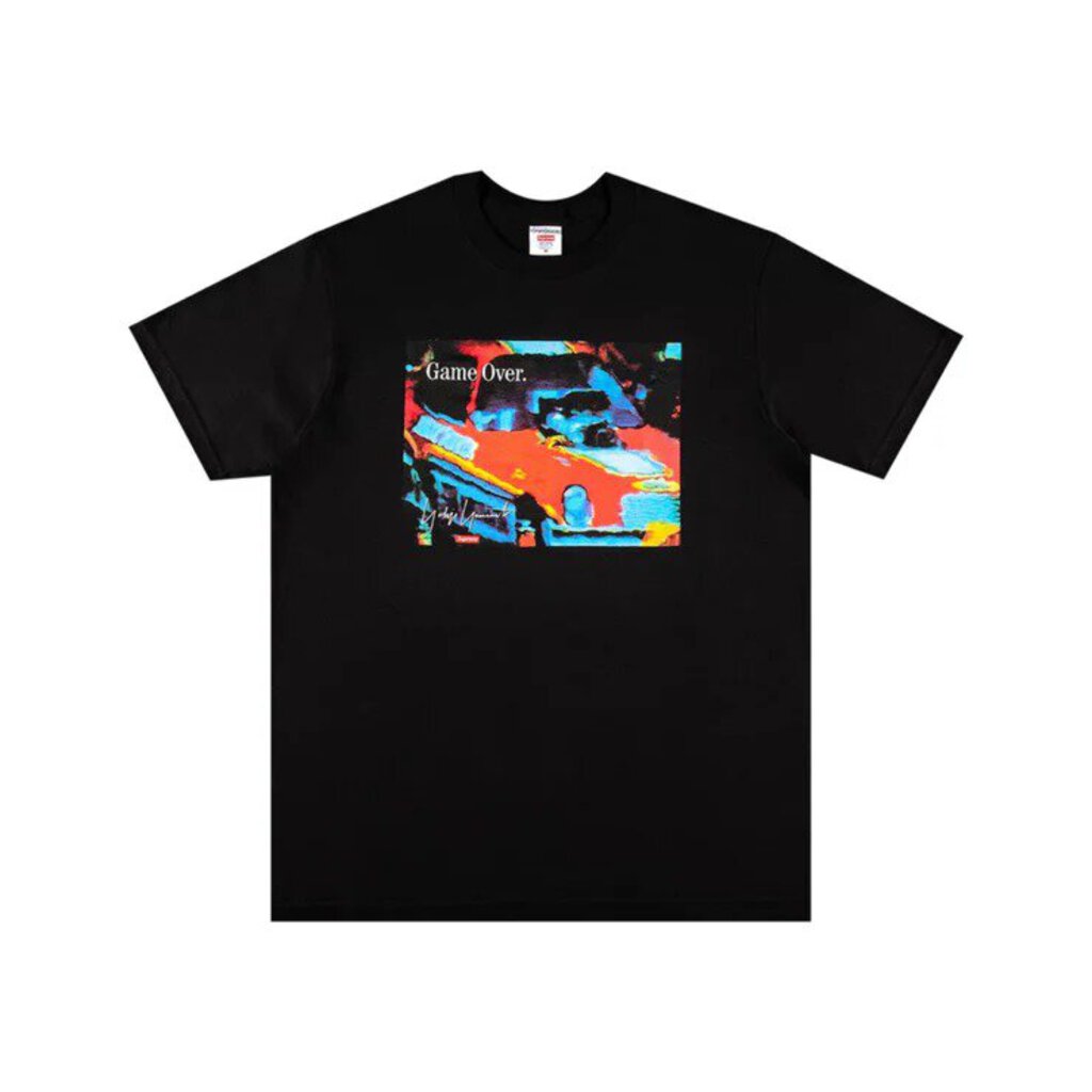 Supreme Yohji Yamamoto Game Over T-Shirt &#39;Black&#39;