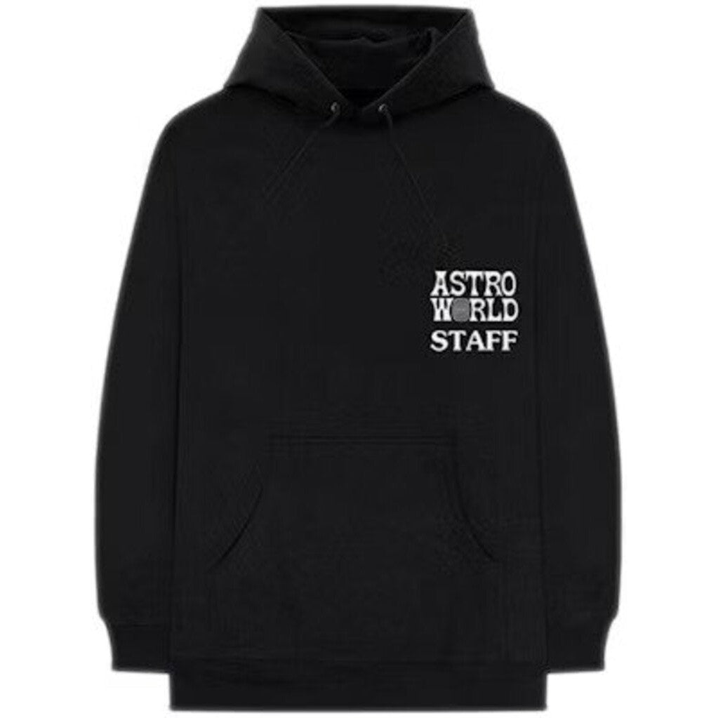 Travis Scott Astroworld Staff Hoodie &#39;Black&#39;