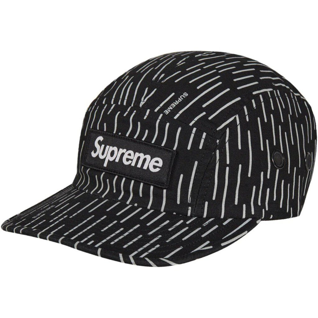 Supreme Military Camp FW24 Cap &#39;Black Raindrop&#39;