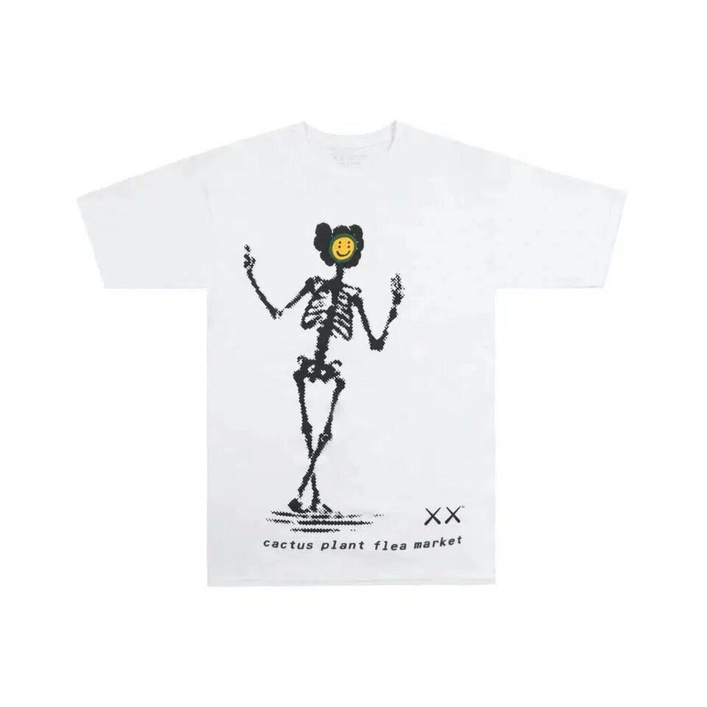 KAWS x Cactus Plant Flea Market T-Shirt &#39;White&#39;