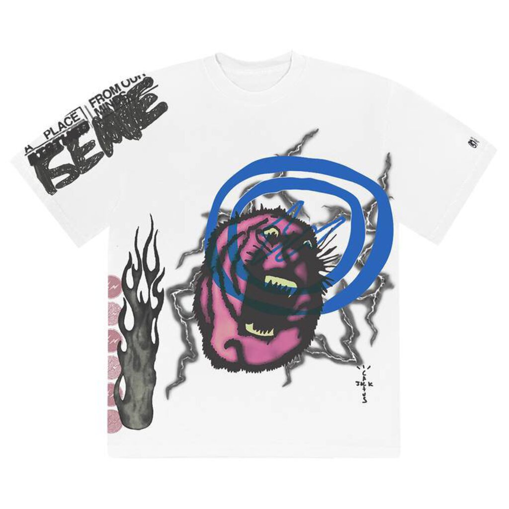 Cactus Jack by Travis Scott For Fragment Sunrise Tee &#39;White&#39;