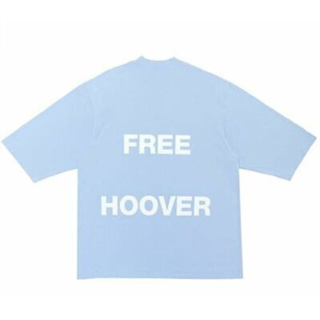 Kanye West &amp; Drake Free Hoover Long T-Shirt &#39;Light Blue&#39;