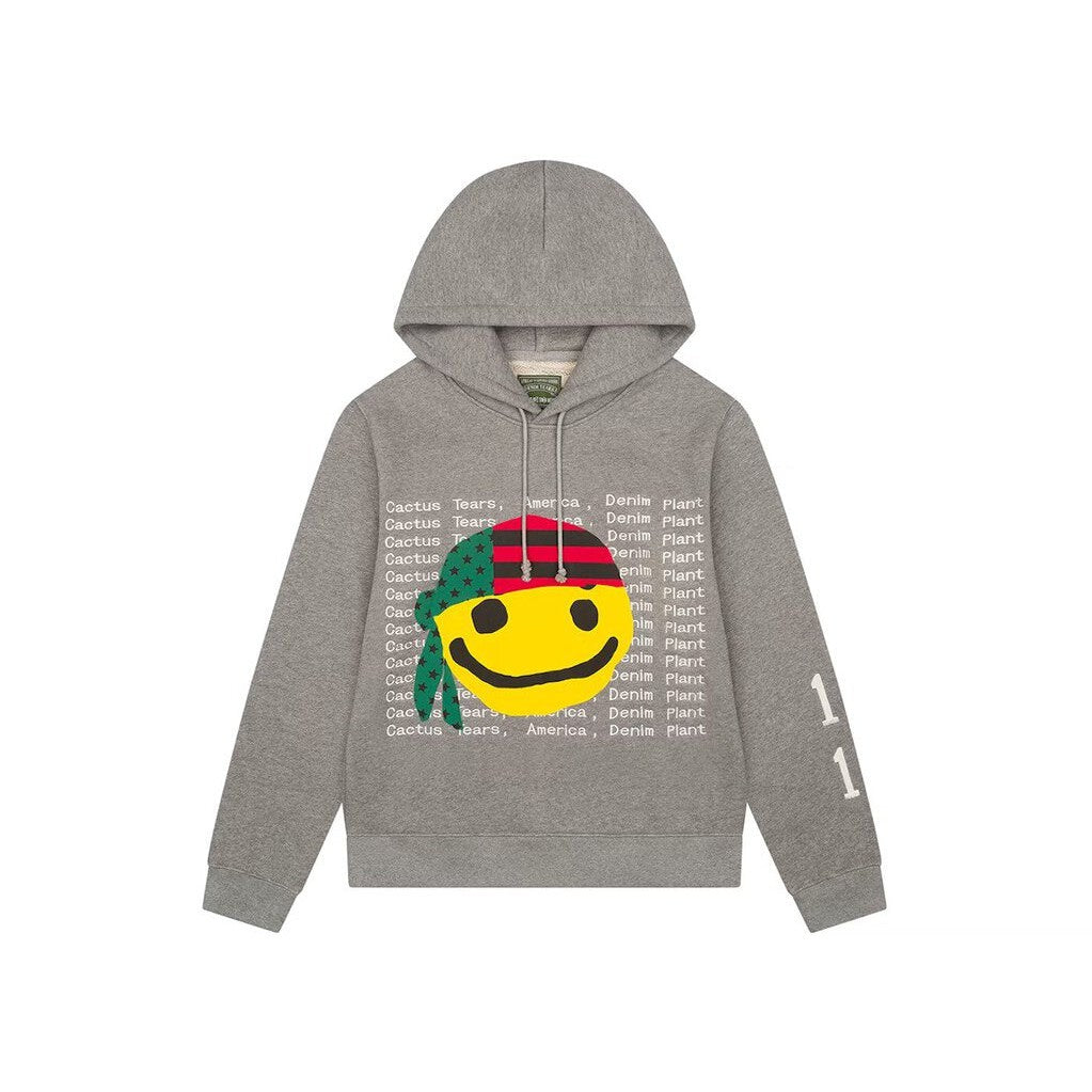 Denim Tears x CPFM Cactus Tears Hoodie &#39;Grey&#39;