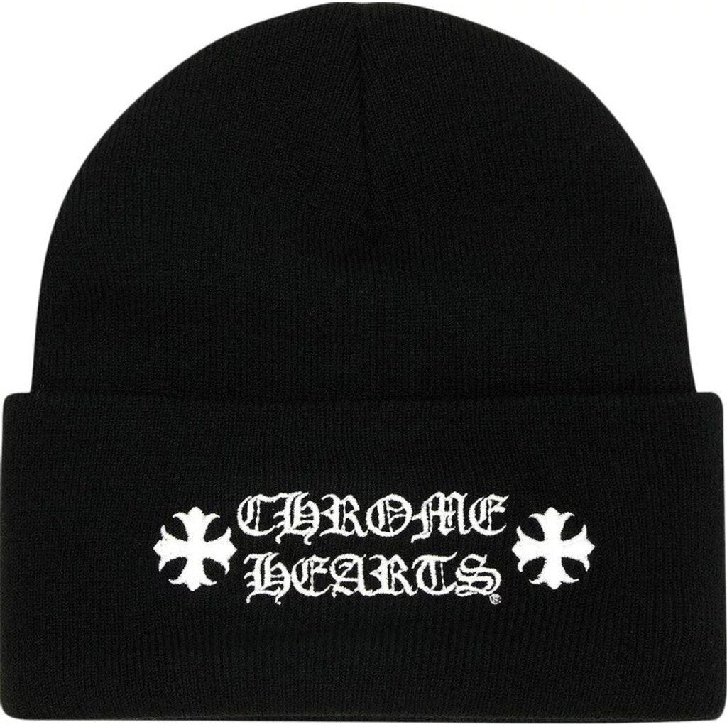 Chrome Hearts Logo Beanie &#39;Black&#39;