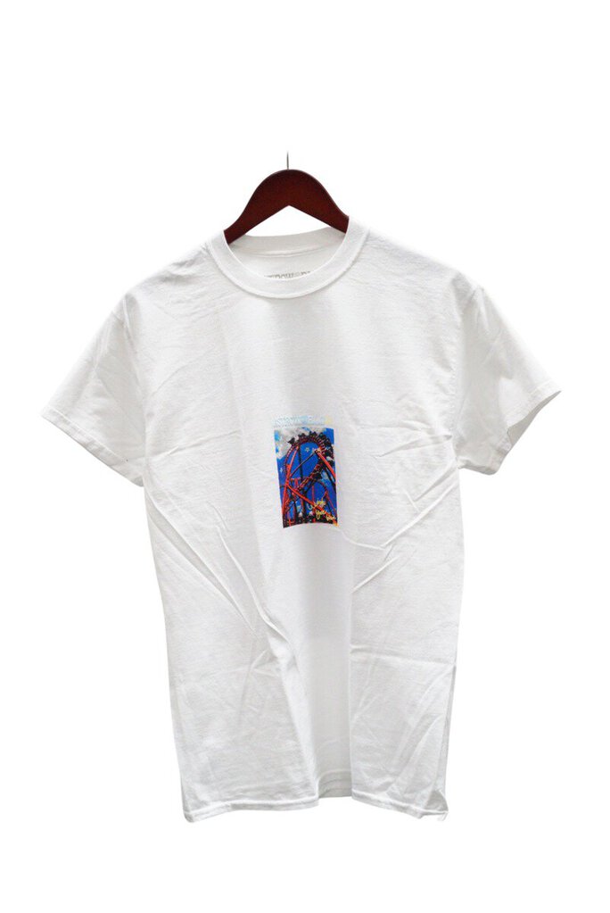 Travis Scott Astroworld Roller Coaster T-Shirt &#39;White&#39;