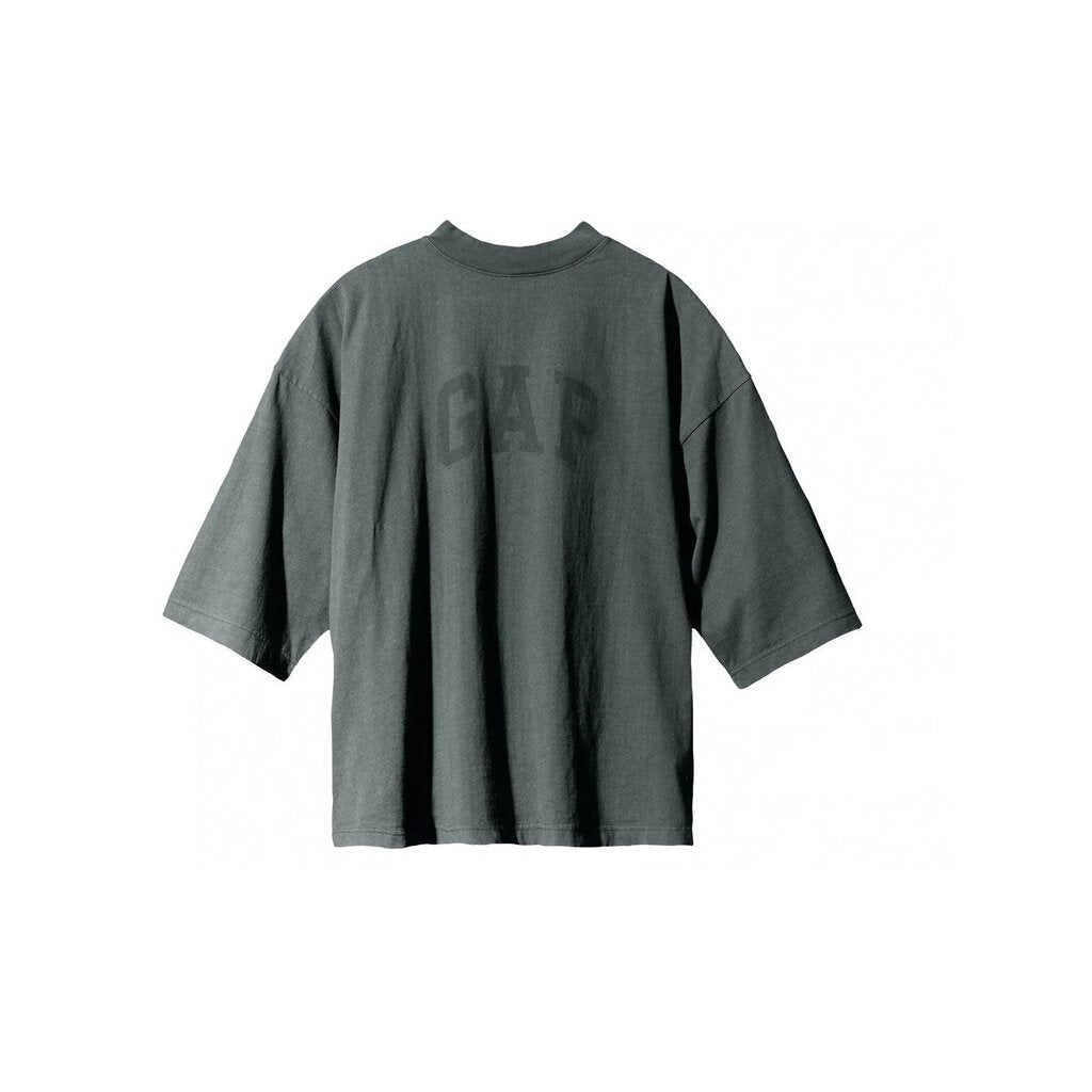 Yeezy Gap Engineered by Balenciaga Dove 3/4 Sleeve T-Shirt &#39;Dark Green&#39;