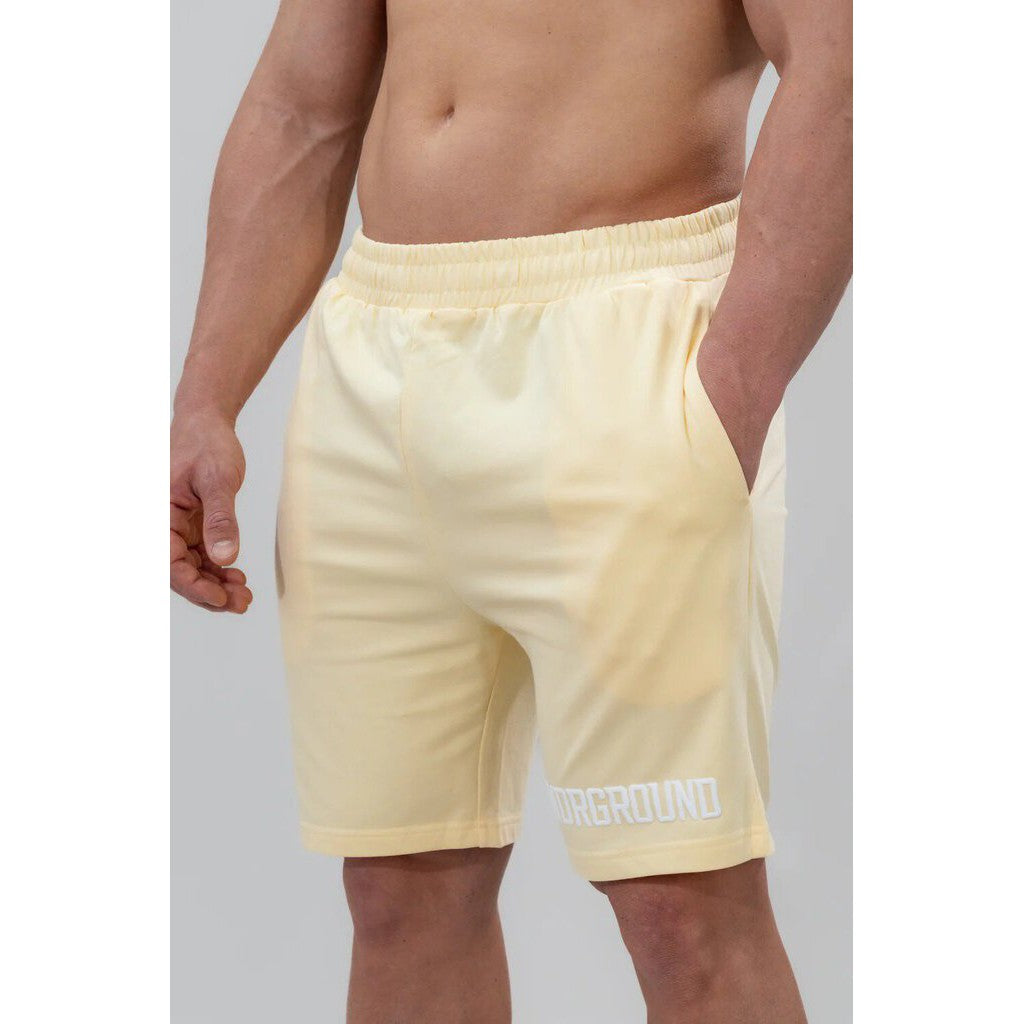 Undrground Relaxed Fit Shorts &#39;Mellow Yellow&#39;