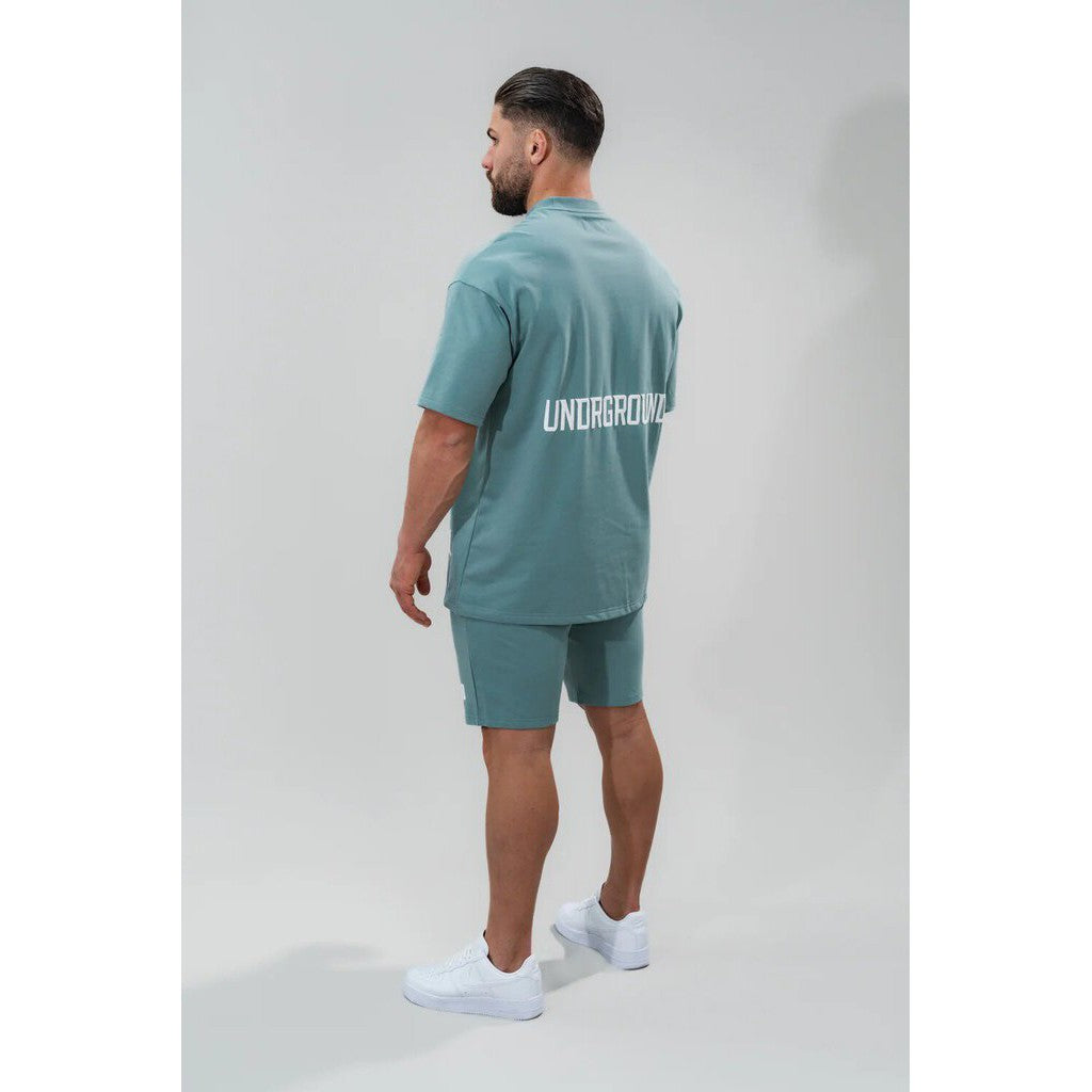 Undrground Relaxed Fit T-Shirt &#39;Slate Blue&#39;