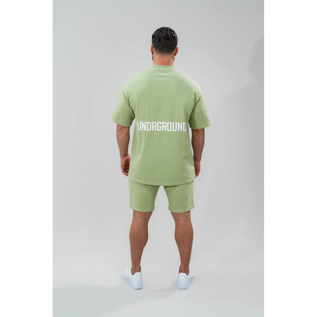 Undrground Relaxed Fit T-Shirt &#39;Olive&#39;