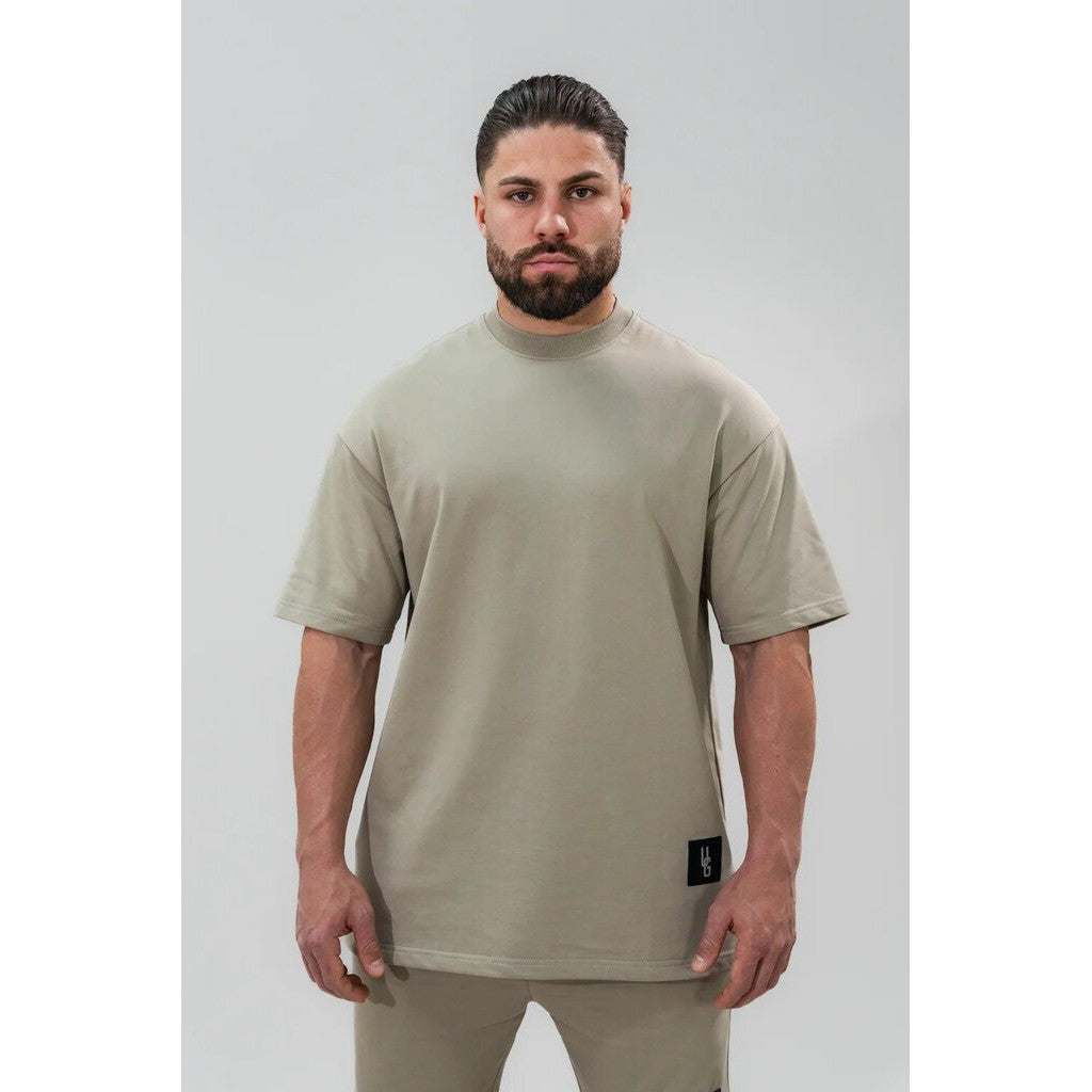 Undrground Relaxed Fit T-Shirt &#39;Combat Khaki&#39;