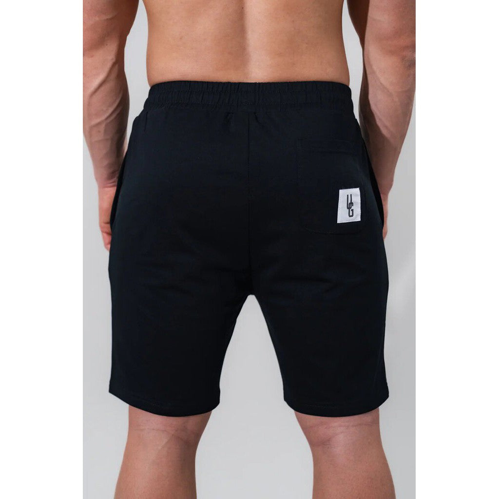 Undrground Relaxed Fit Shorts &#39;Jet Black&#39;