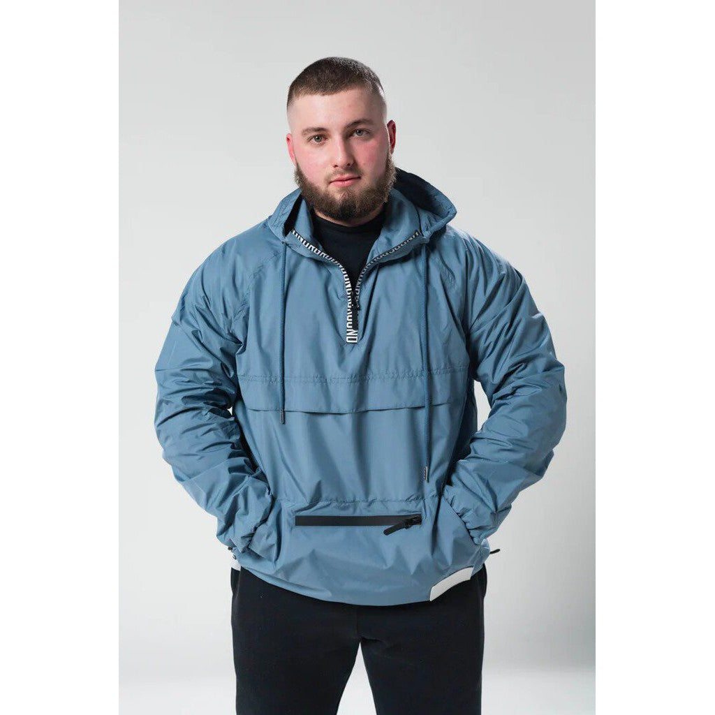 Undrground Half Zip Windbreaker &#39;Cool Grey&#39;